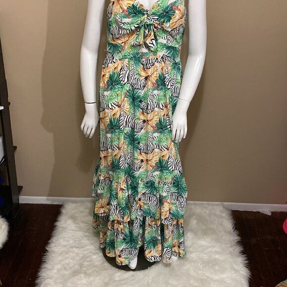 NWT Safari Maxi Dress - Size 1X - Picture 4 of 16